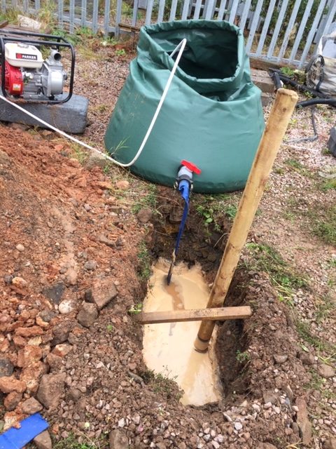 Percolation Test for Soakaway